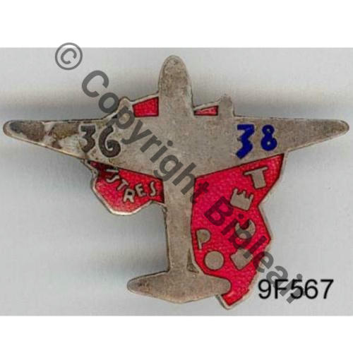 NH  ECOLE DE PILOTAGE ISTRES  PROMO 1936.38 A.AUGIS LYON 2Li 2Anneaux Dos lisse Src.SEGALEN MAP180Eur